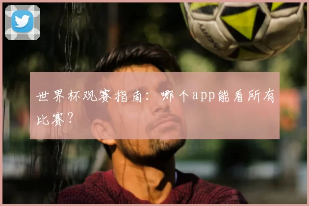 世界杯观赛指南:哪个app能看所有比赛?