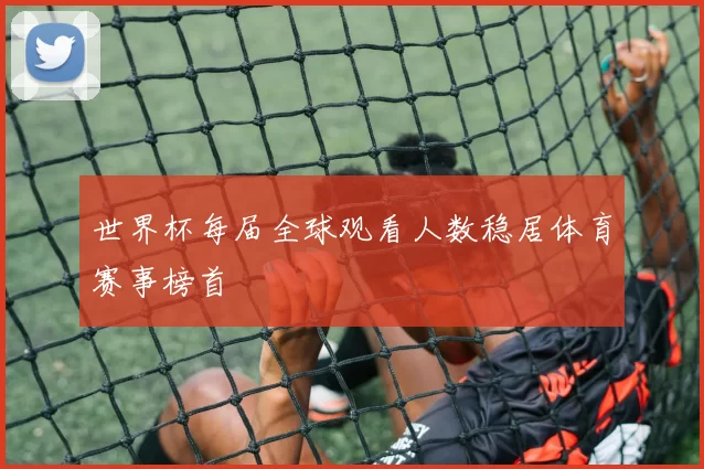 世界杯每届全球观看人数稳居体育赛事榜首